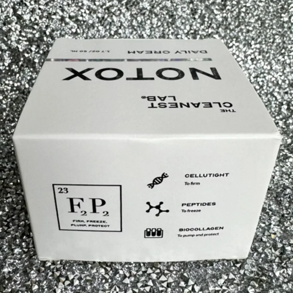 NEW The Cleanest Lab NOTOX Daily Cream 1.7oz Retail $142 -Clean Face Moisturizer